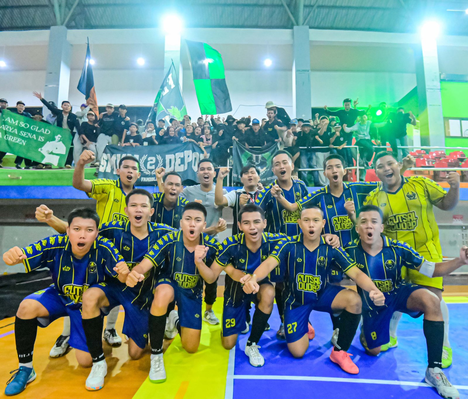 Tampil Dominan, SMKN 2 Kota Depok Sabet Gelar Juara Futsal Premier Region Depok 2026
